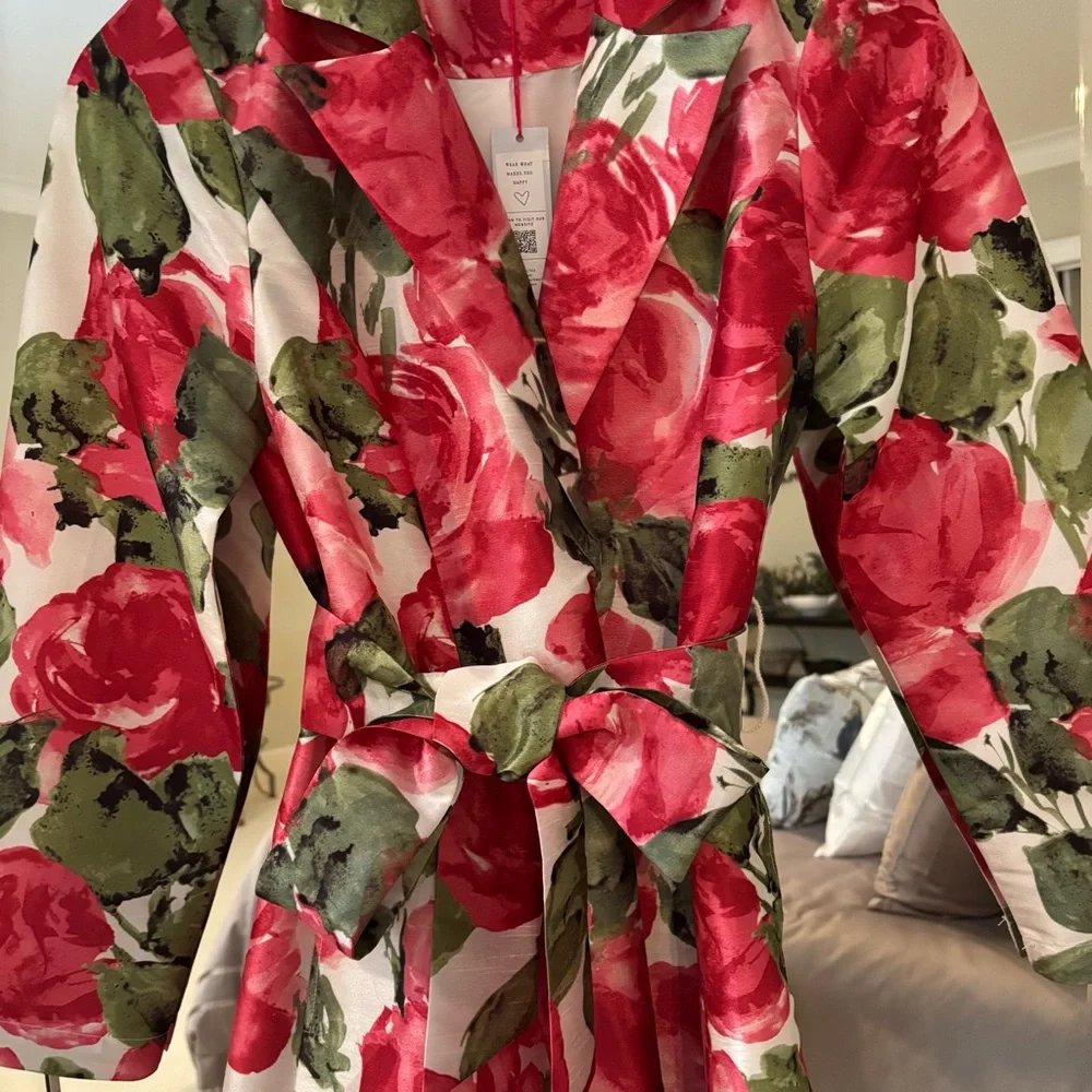 Frances Valentine Lucille Wrap Dress NWT size XS - Picture 5 of 11